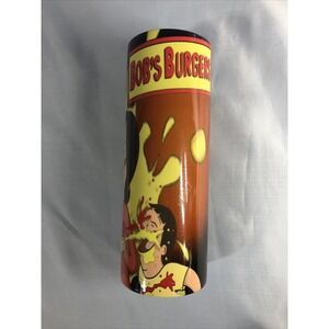 Bobs Burgers Metal Tumbler - 20 Oz - Preowned